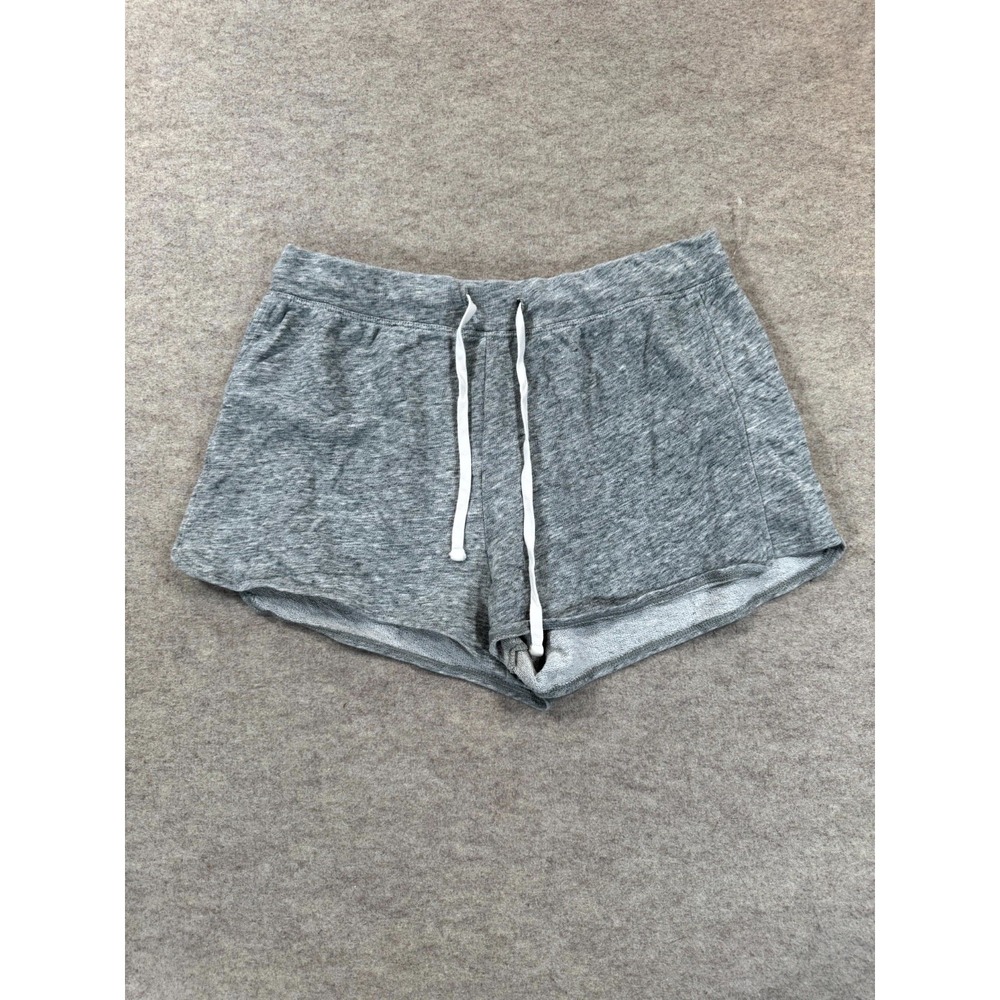 Old Navy Shorts Womens Medium Heather Gray Casual Summer Drawstring Waist